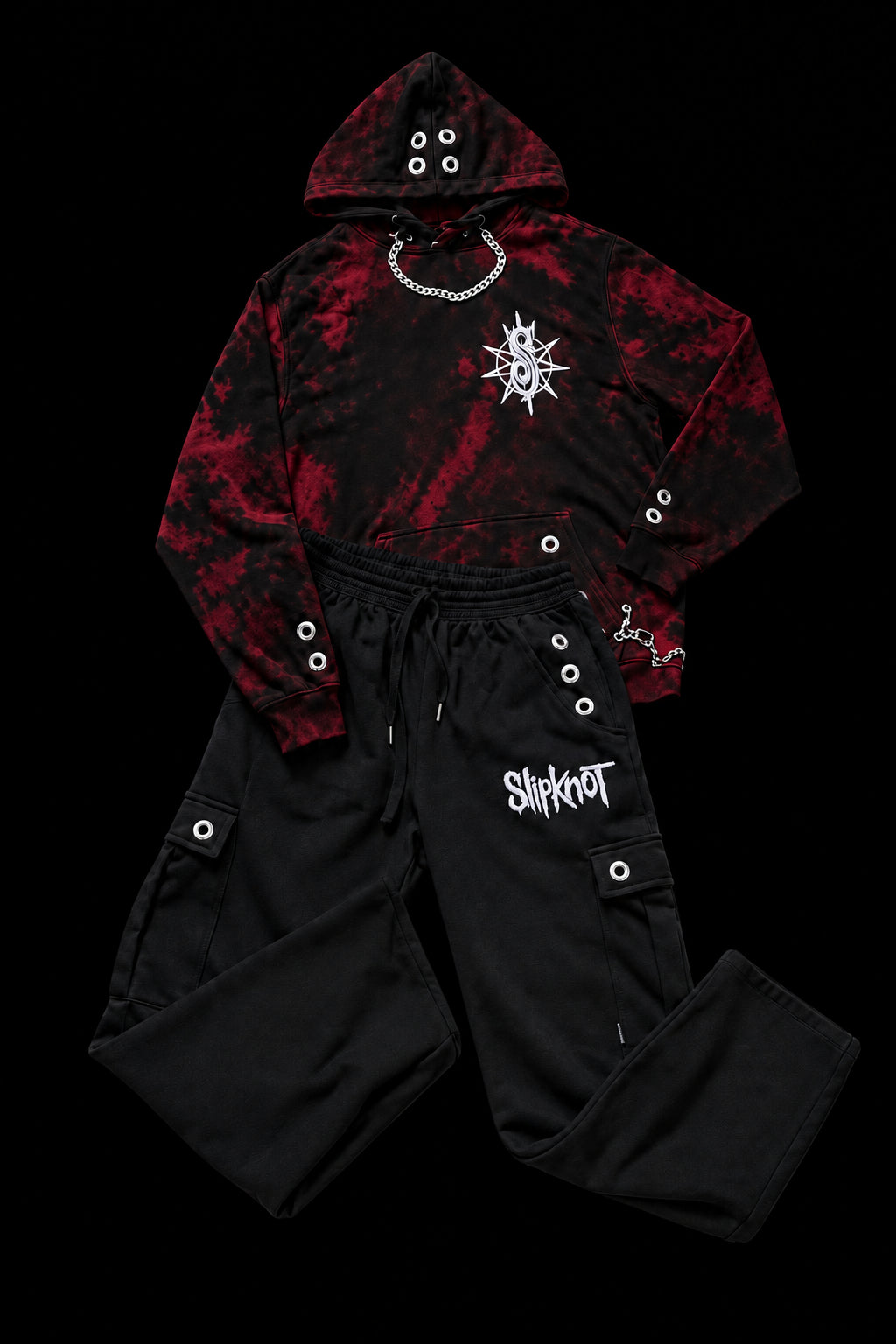 SLIPKNOT DARK RED CONJUNTO - FULL SET
