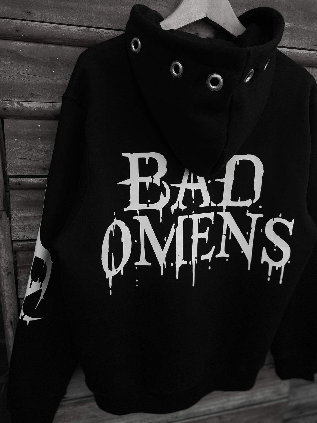 BAD OMENS BLACK HOODIE