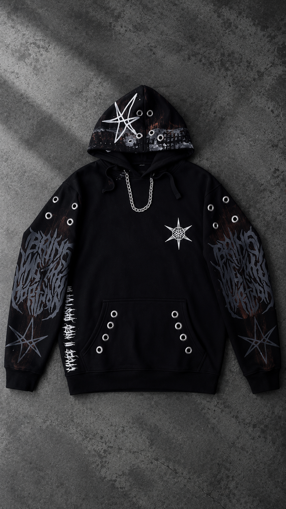 4/8 Hoodie L