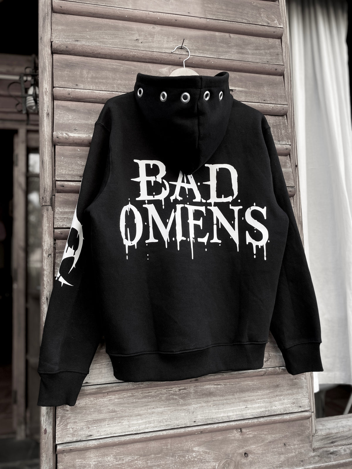 BAD OMENS BLACK HOODIE