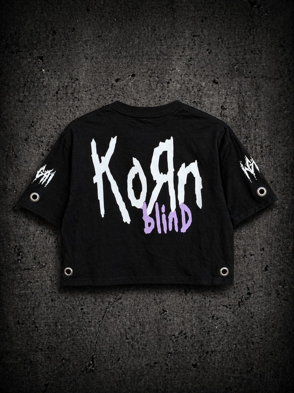 Korn Blind Crop Top - Frente