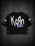 Korn Blind Crop Top - Frente