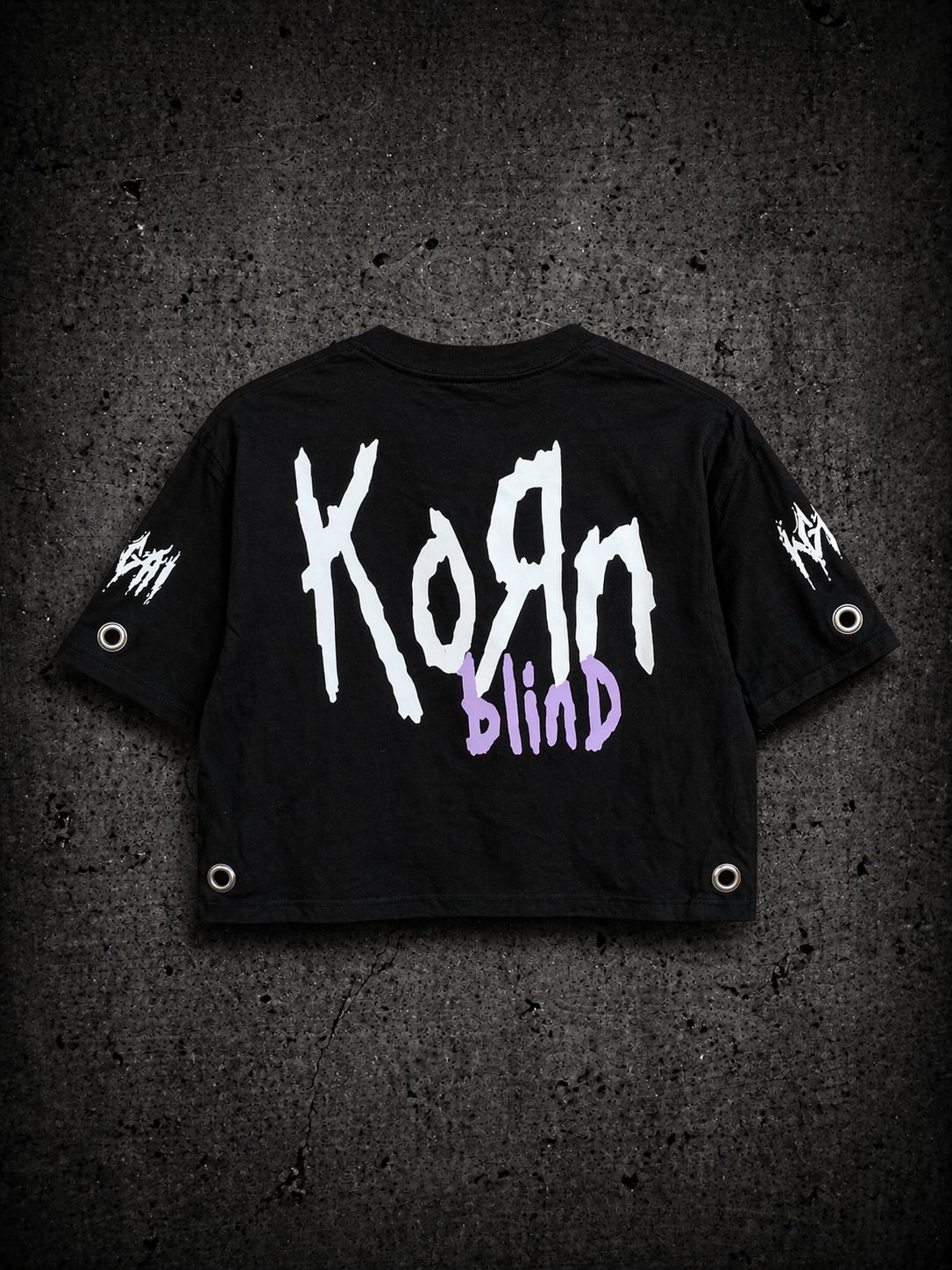 Korn Blind Crop Top - Frente