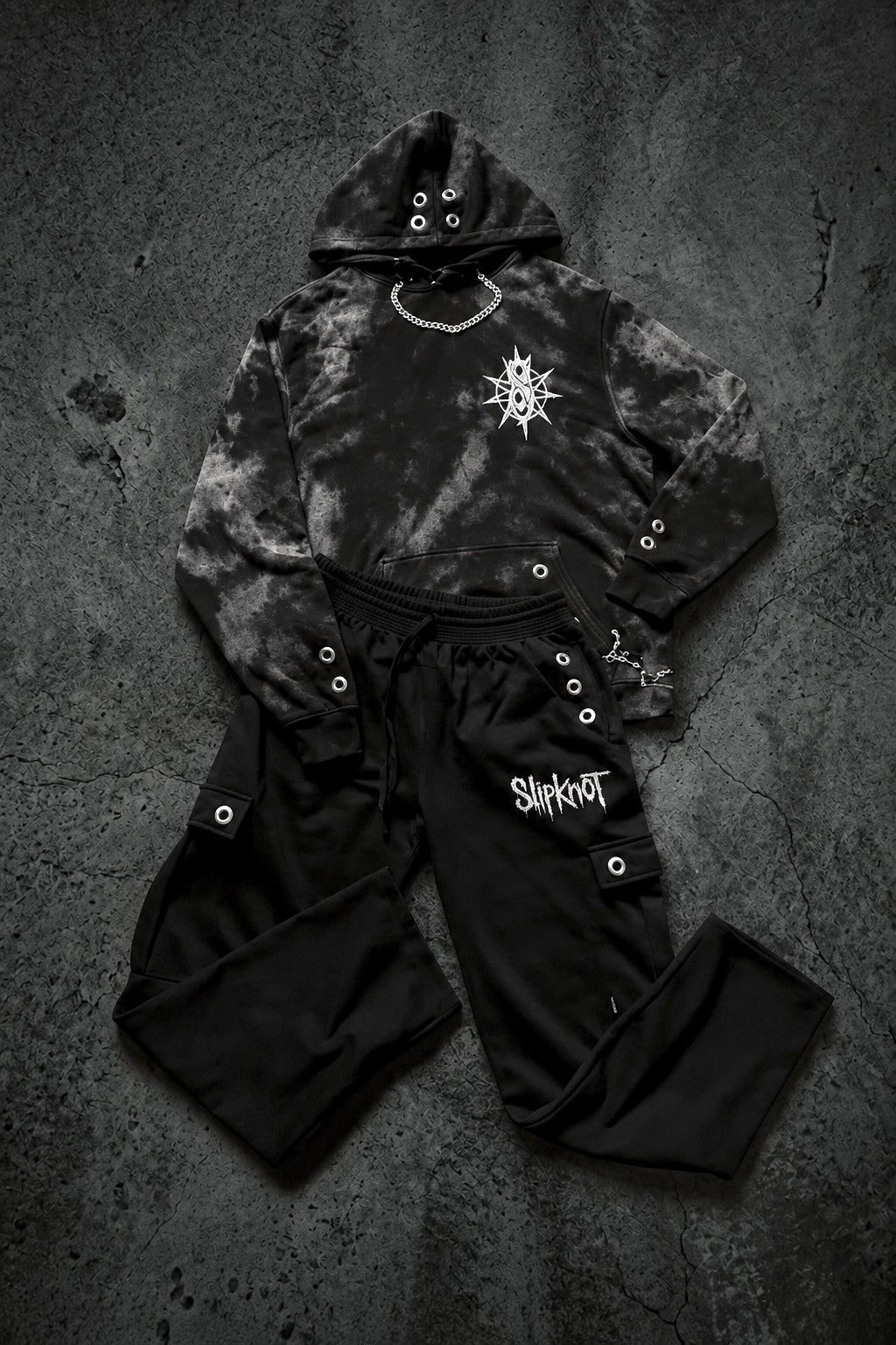 SLIPKNOT GREY CONJUNTO - FULL SET