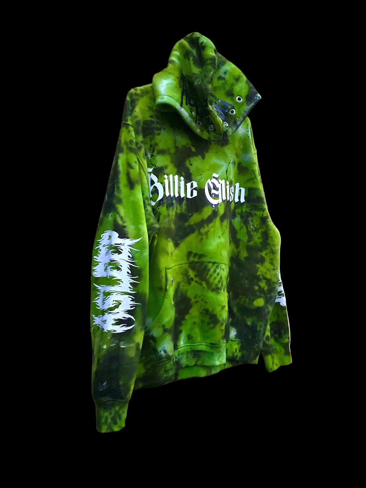 BILLIE EILISH HOODIE GREEN XL (READY TO DELIVER)