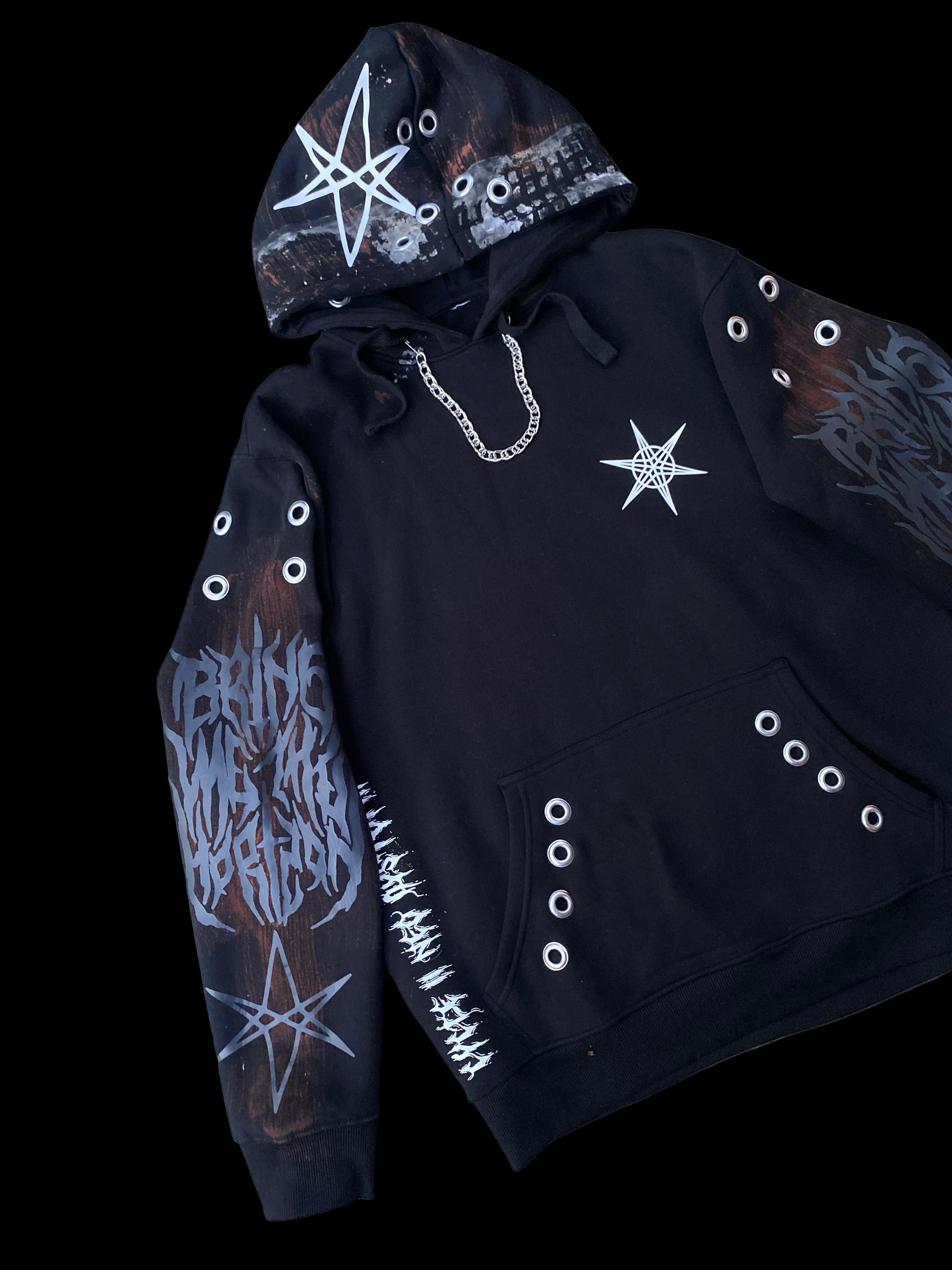 4/8 Hoodie L