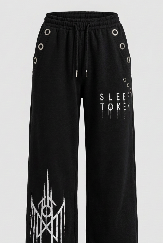 Pantalón Sleep Token sin modelo, vista frontal