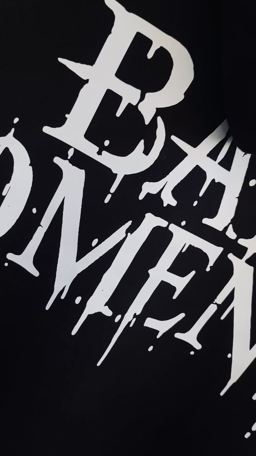 BAD OMENS BLACK HOODIE